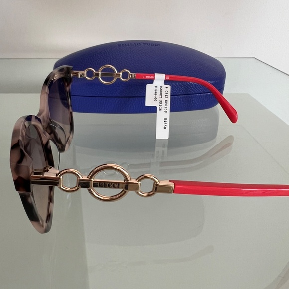 EMILIO PUCCI Clubmaster Cat Eye Havana EP0158/S main image 4
